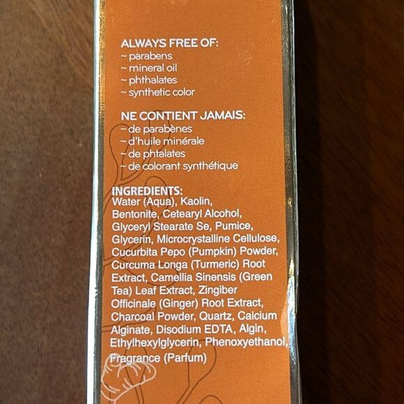 🌸HP🌸! Purisse Pumpkin and Ginger Detoxifying Charcoal Mask! - Picture 7 of 8